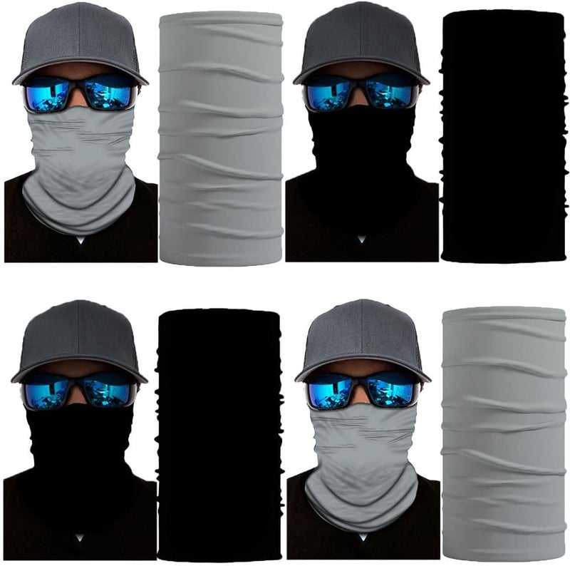 SIDAZON Neck Gaiter Mask,Bandana Gator Face Cover Mask Sun UV Protection,Neck Warmer Balaclava,Tube Face Scarf,Headband for Outdoor - Image 2